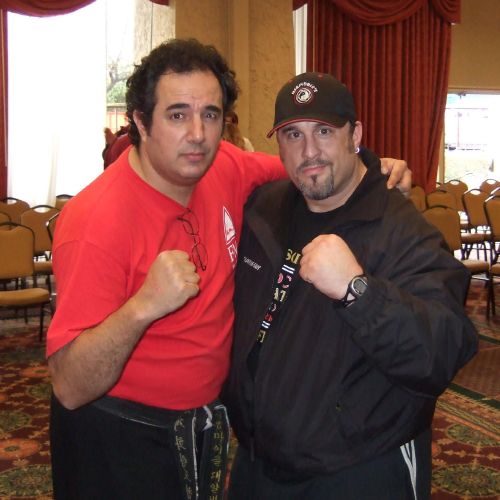 Good friend, kickboxing great, Mike Marinoble